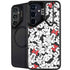 Disney Minnie Mouse Red Color Pop Face Pattern Galaxy S24 FE Kickstand Case